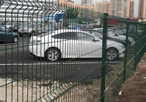 Ограждение парковки парковки бизнес центров в Первоуральске